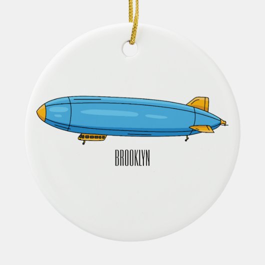 Cartoon Keramik Ornament (Vorne)