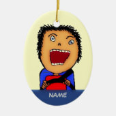 Cartoon Keramikornament (Vorne)