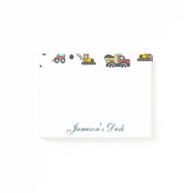 Cartoon Kfz-Kranname Personalisiert