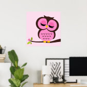 Cartoon Kindermauer Kunst Poster (Heimbüro)