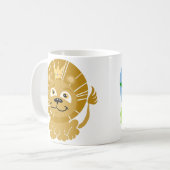 Cartoon King of the Dschungel Kaffeetasse (Vorderseite Links)