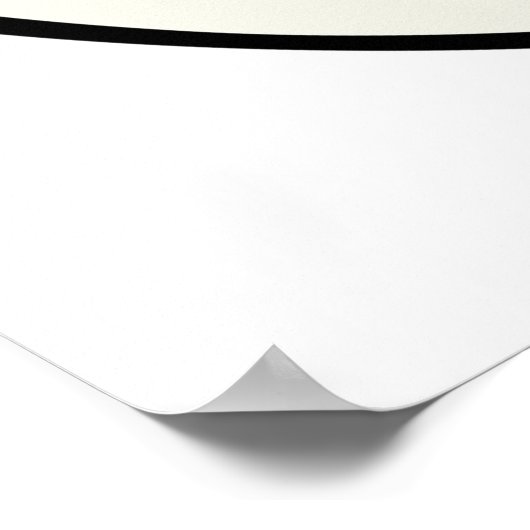 Cartoon Kissen mit Riesen Poster (Ecke)