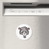 Cartoon Kitten Magnet (In Situ (Geschirrspüler))