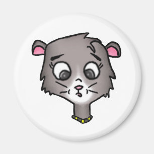 Cartoon Kitten Magnet