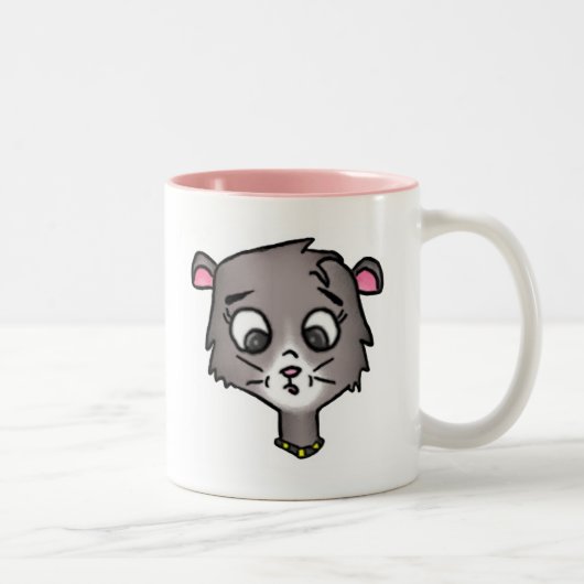 Cartoon Kitten Tasse (Rechts)