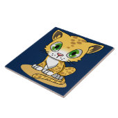 Cartoon Kitty Fliese (Seite)