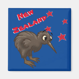 Cartoon Kiwi Bird Magnet