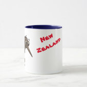Cartoon Kiwi Bird Tasse (Zentrum)