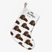 Cartoon Kleiner Weihnachtsstrumpf (Vorderansicht (hängend))