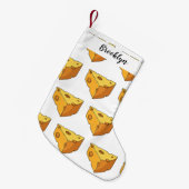 Cartoon Kleiner Weihnachtsstrumpf (Vorderansicht (hängend))