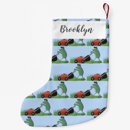 Cartoon Kleiner Weihnachtsstrumpf (Rückseite)