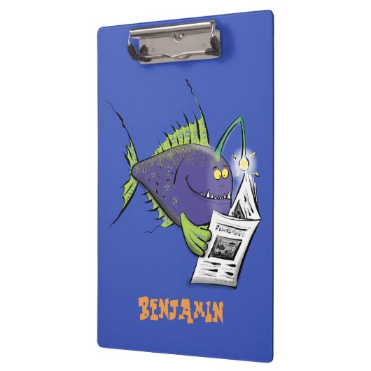 Cartoon Klemmbrett (Links)