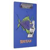 Cartoon Klemmbrett (Rechts)