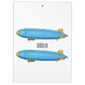 Cartoon Klemmbrett (Rückseite)