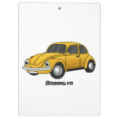 Cartoon Klemmbrett (Rückseite)