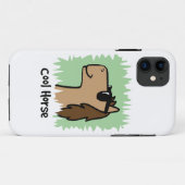 Cartoon-Klipp-Kunst-cooles Pferdetragende Case-Mate iPhone Hülle (Rückseite (Horizontal))