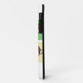 Cartoon-Klipp-Kunst mit 4 glücklichen Affen Case-Mate iPhone Hülle (Hinten/Links)