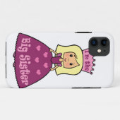 Cartoon-Klipp-Kunst-niedliche große Case-Mate iPhone Hülle (Rückseite (Horizontal))