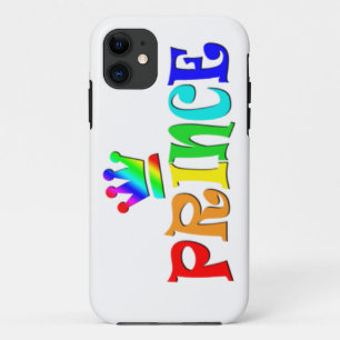 Cartoon-Klipp-Kunst-Regenbogen-Text, Prinz und Case-Mate iPhone Hülle