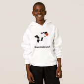 Cartoon-Knall-eintauchender Panda Hoodie (Vorne ganz)