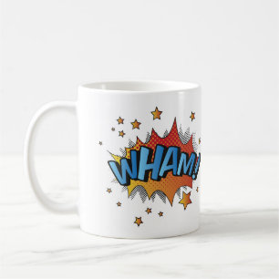 Cartoon Knall Patsche Kaffeetasse