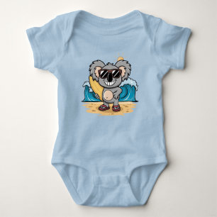 Cartoon Koala Baby Strampler