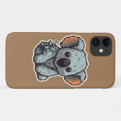 CARTOON KOALA BEAR Case-Mate iPhone HÜLLE (Rückseite (Horizontal))