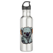 CARTOON KOALA BEAR EDELSTAHLFLASCHE (Vorderseite)