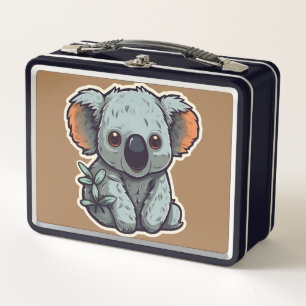 CARTOON KOALA BEAR METALL BROTDOSE