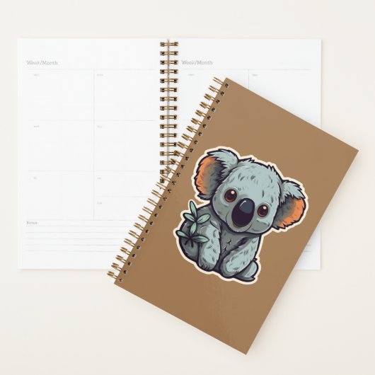 CARTOON KOALA BEAR PLANER (Anzeige)