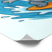 Cartoon Koala Bear Poster (Ecke)