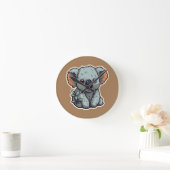 CARTOON KOALA BEAR RUNDE WANDUHR (Zuhause)