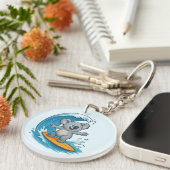 Cartoon Koala Bear Schlüsselanhänger (Vorderseite rechts)