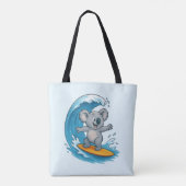 Cartoon Koala Bear Tasche (Rückseite)