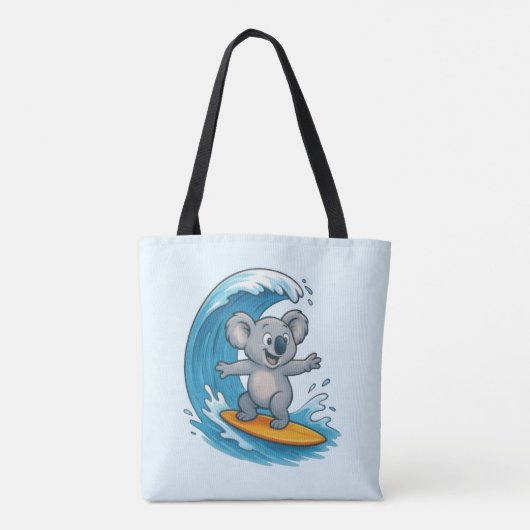 Cartoon Koala Bear Tasche (Rückseite)