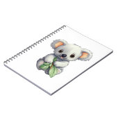 Cartoon Koala-Illustration Notizblock (Linke Seite)