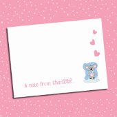 Cartoon Koala Kid Post-it-Hinweise Post-it Klebezettel