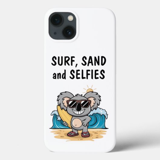 Cartoon Koala Phone Case (Rückseite)