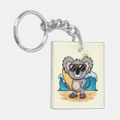 Cartoon Koala Schlüsselanhänger (Vorderseite links)