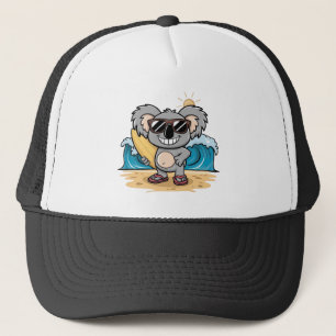 Cartoon Koala Truckerkappe