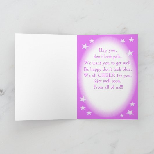 Cartoon Koala Wir jubeln 4U Brunnen Card Karte (Innenseite)