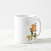 Cartoon-Krabbe-Llusstration, die Freude und das Sp Kaffeetasse (VorderseiteRechts)