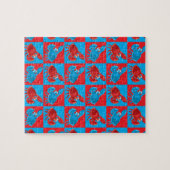 Cartoon-Krabbenmosaik Puzzle (Horizontal)