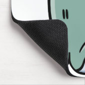 Cartoon-Krake Mousepad (Ecke)