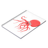 Cartoon Krake Notizblock (Linke Seite)