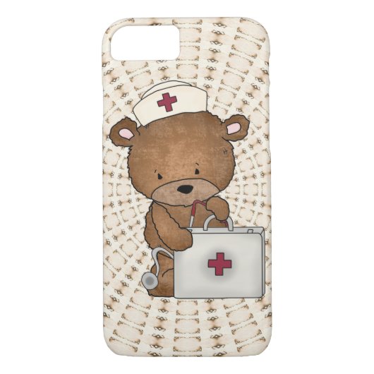 Cartoon-Krankenschwester iPhone 7 kaum dort Fall Case-Mate iPhone Hülle (Rückseite)