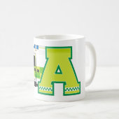 Cartoon-Krankenwagen Kaffeetasse (VorderseiteRechts)