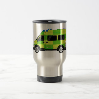 Cartoon-Krankenwagen Reisebecher