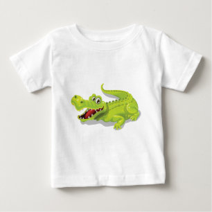 Cartoon-Krokodil Baby T-shirt