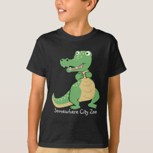 Cartoon Krokodile T - Shirt